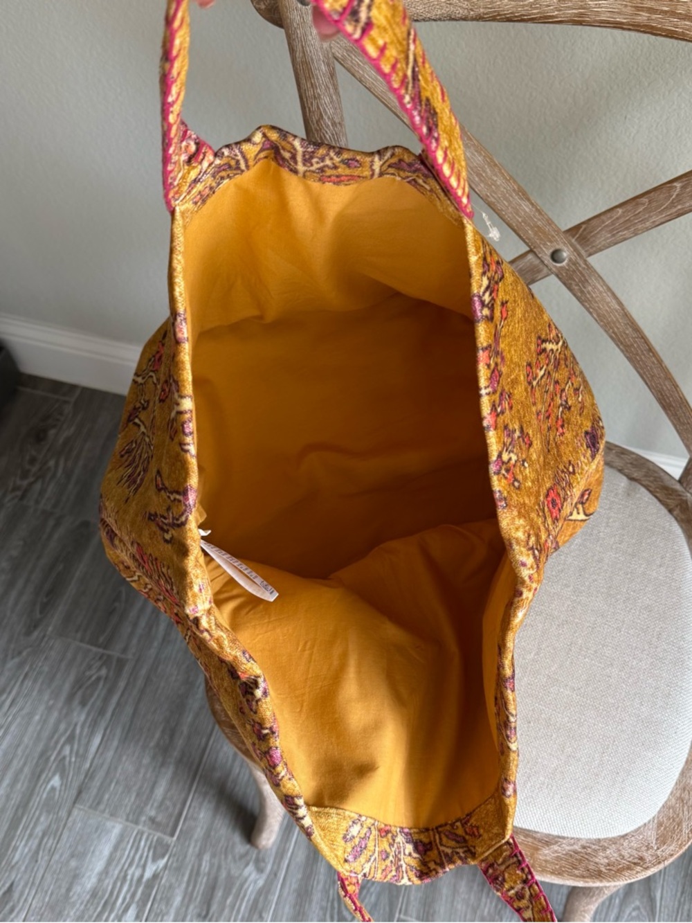 Anthropologie Minerva Printed Basket - Picture 3 of 8
